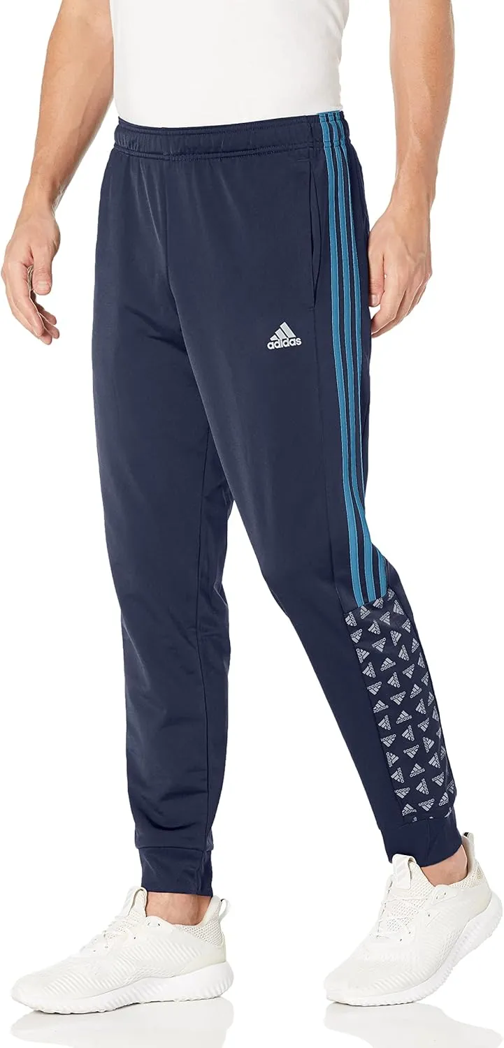 adidas Men's Warm-up Tricot Regular Badge of Sport Track Pants