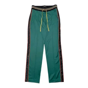 Amiri Side Stripe Track Pants Green Pre-Owned