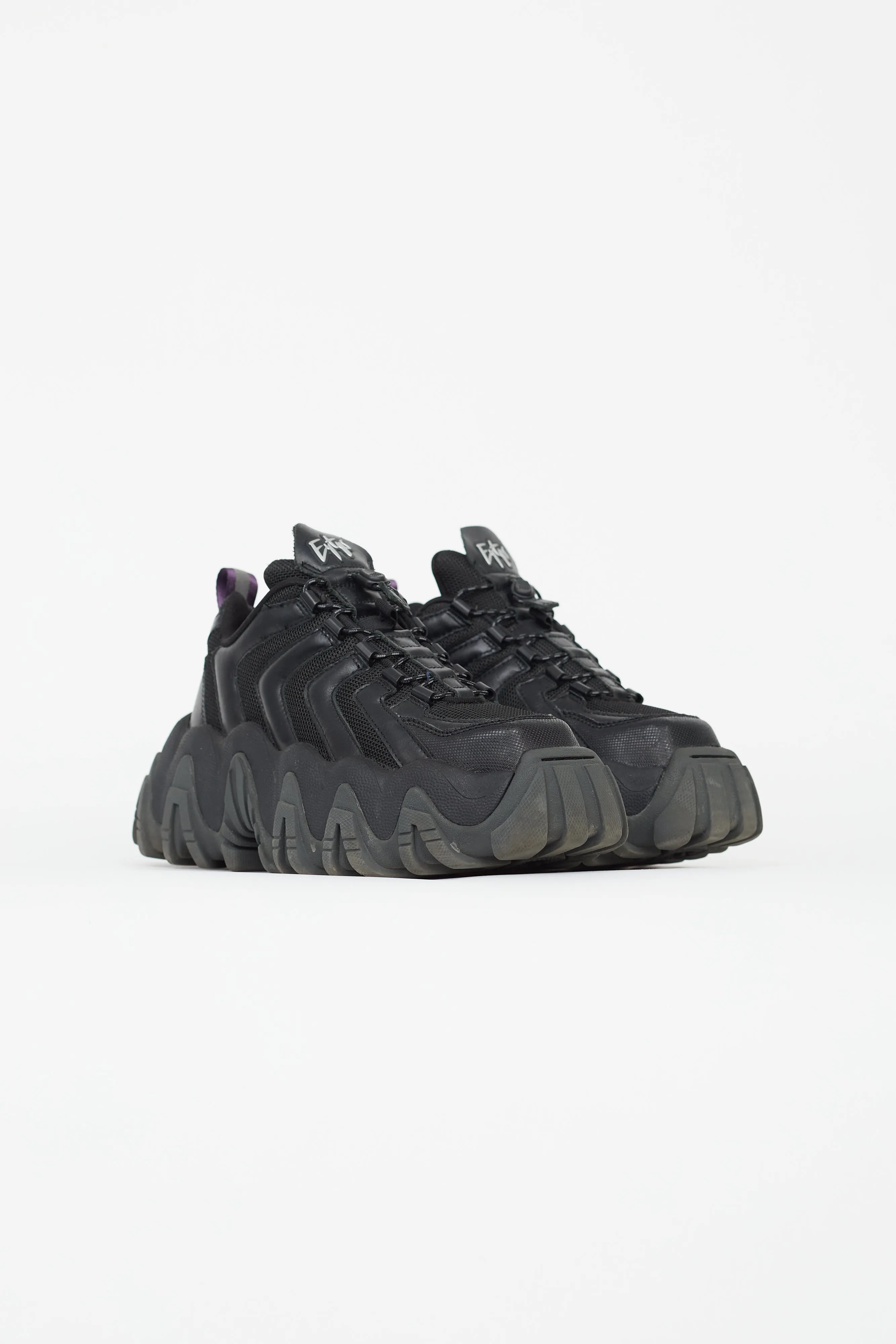 Black Halo Chunky Platform Sneaker