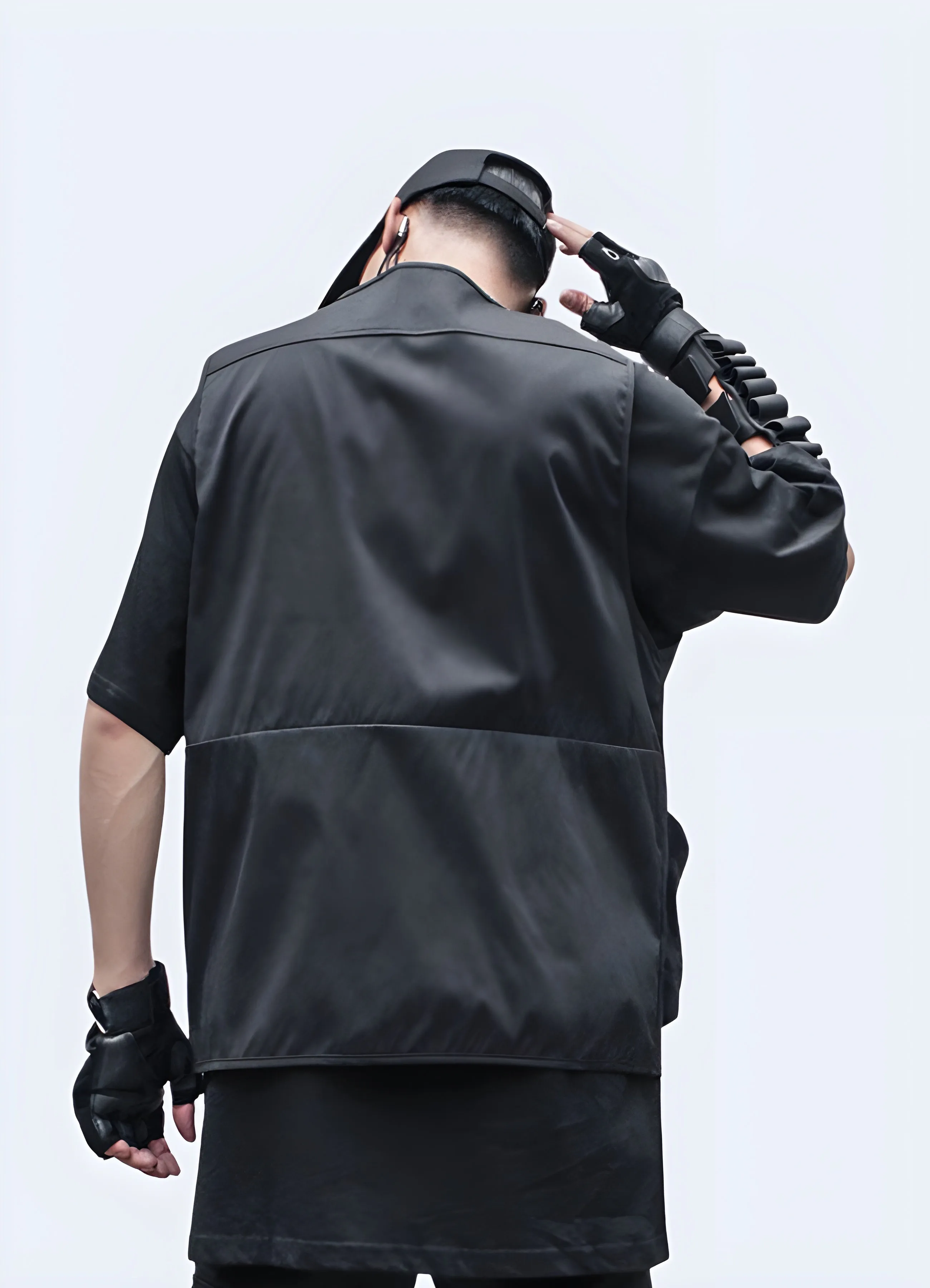 Cargo Utility Vest Streetwear