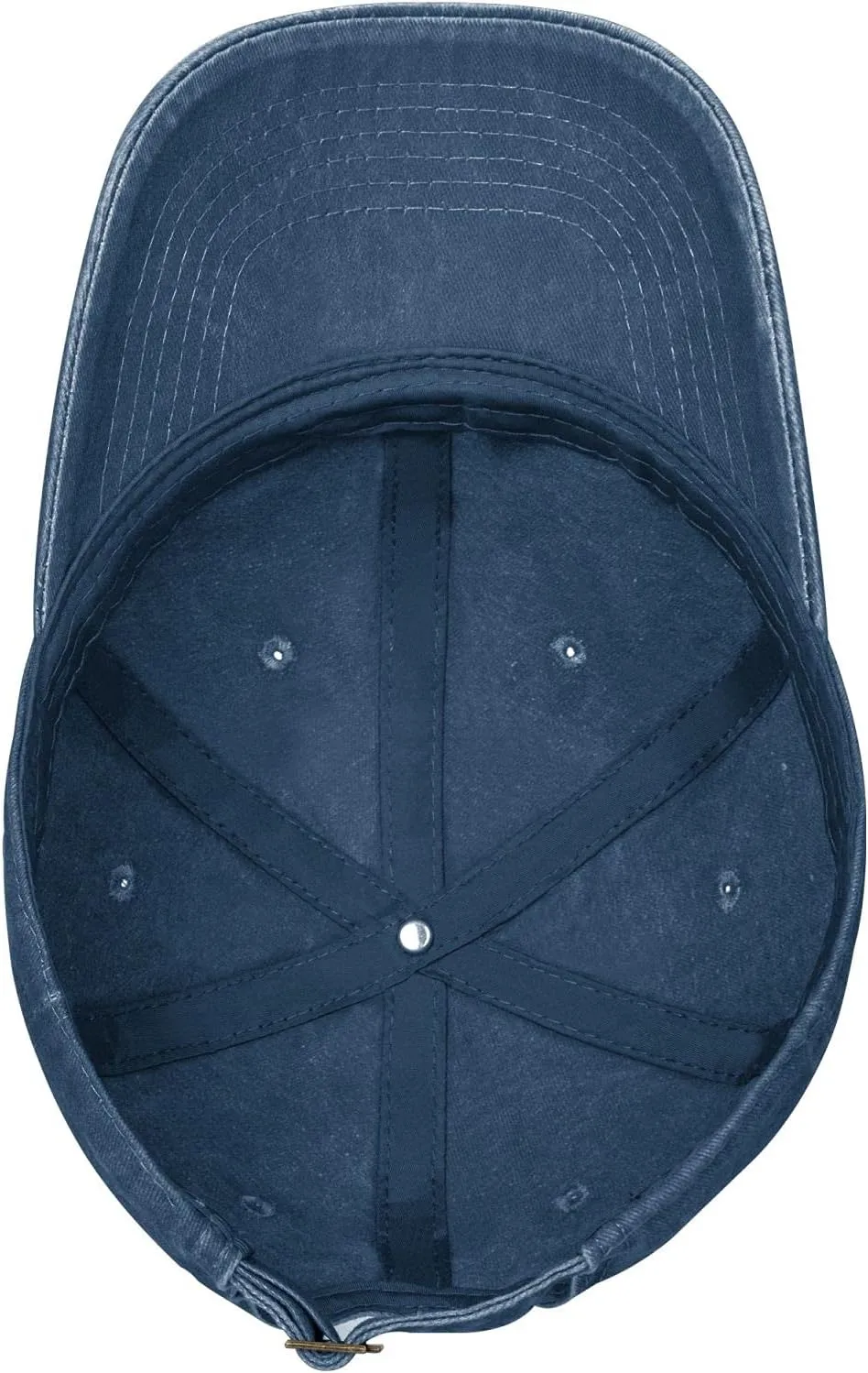 Cute Cat with Head in Fish Tank Baseball Cap for Men Women Adjustable Vintage Washed Cotton Dad Hat