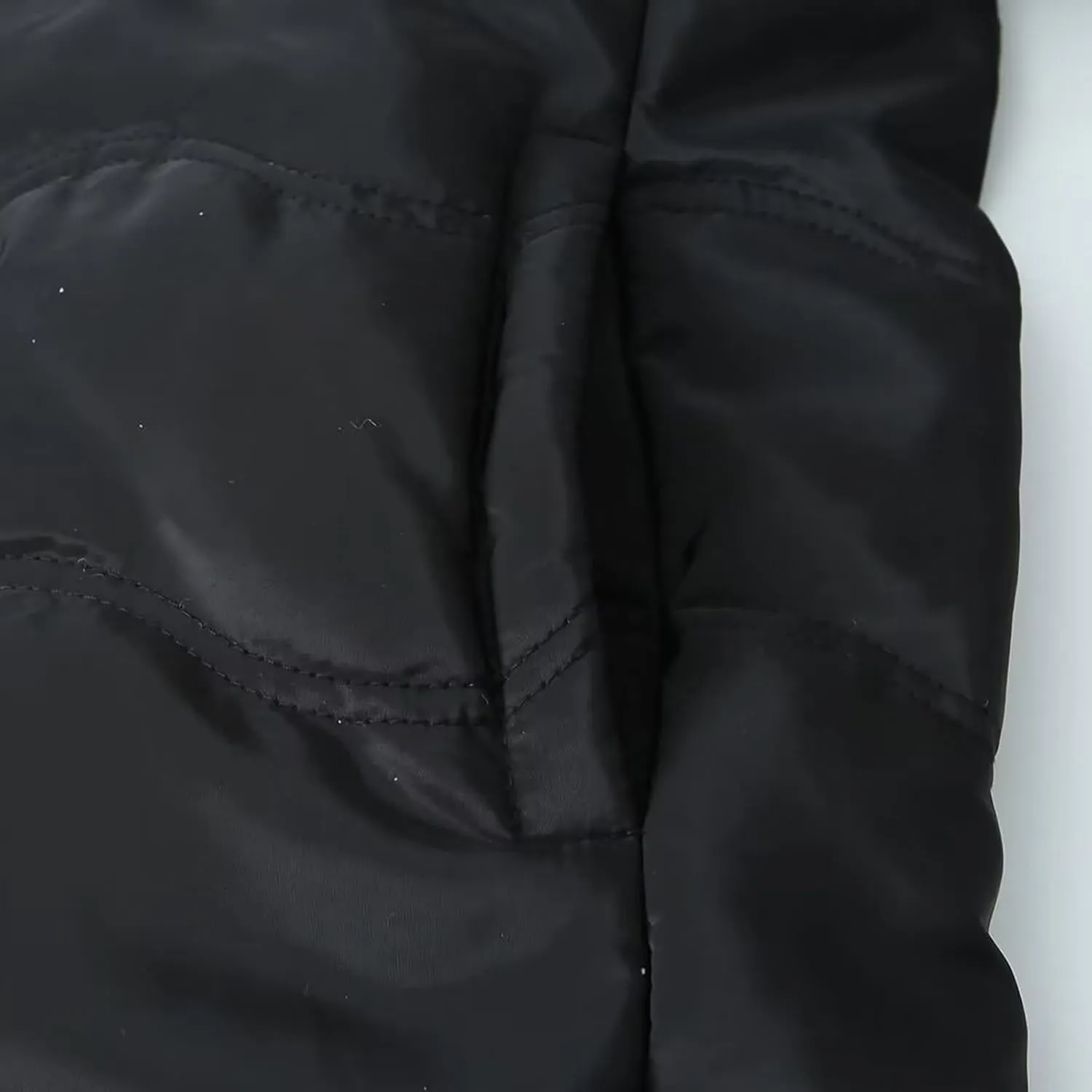 Fleece Lined Puffer Jackets for Women Mid-Length Quilted Hooded Down Coats Sherpa Lined Winter Warm Snow Jackets