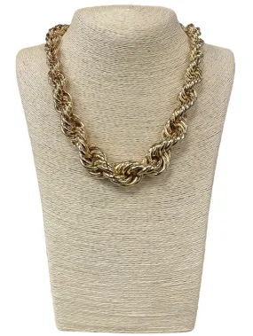 Gold Chunky Chain Necklace