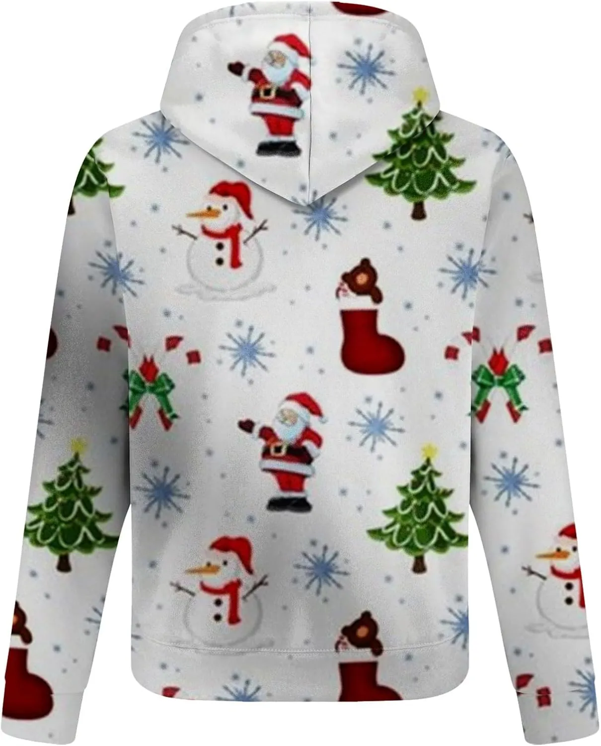 Mens Sweatsuits 2 Piece Set Set Funny Christmas Tracksuit 2 Piece Funny Reindeer Casual Sport Jogging Suits with