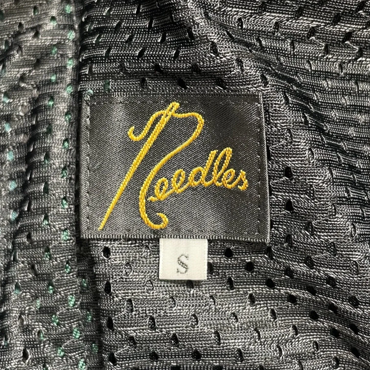 Needles Track Pants Green Purple Suede Pre-Owned