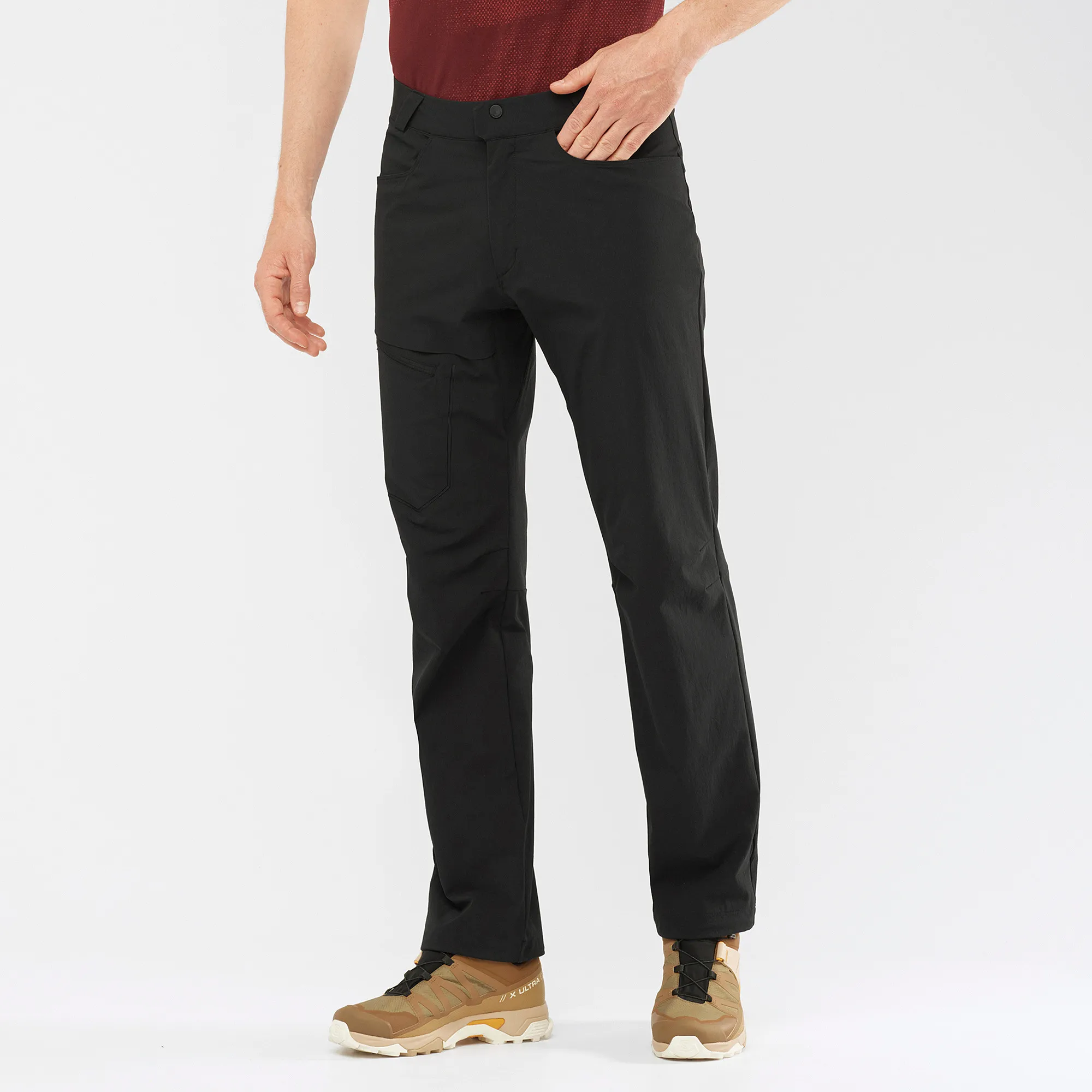 Salomon Men&#x27;s Wayfarer Pants Deep Black | Buy Salomon Men&#x27;s Wayfarer Pants Deep Black here | Outnorth