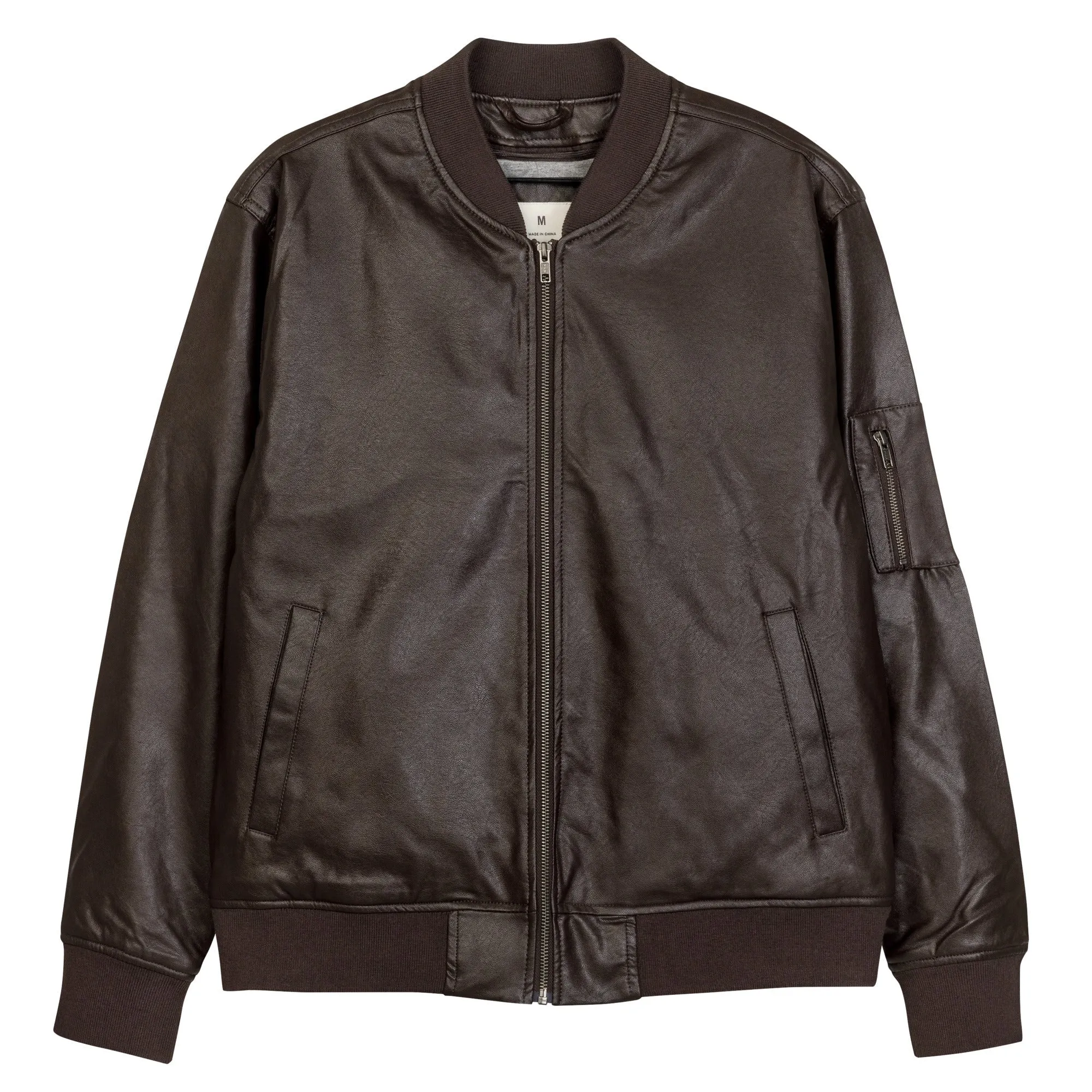 Savage Faux Leather Jacket