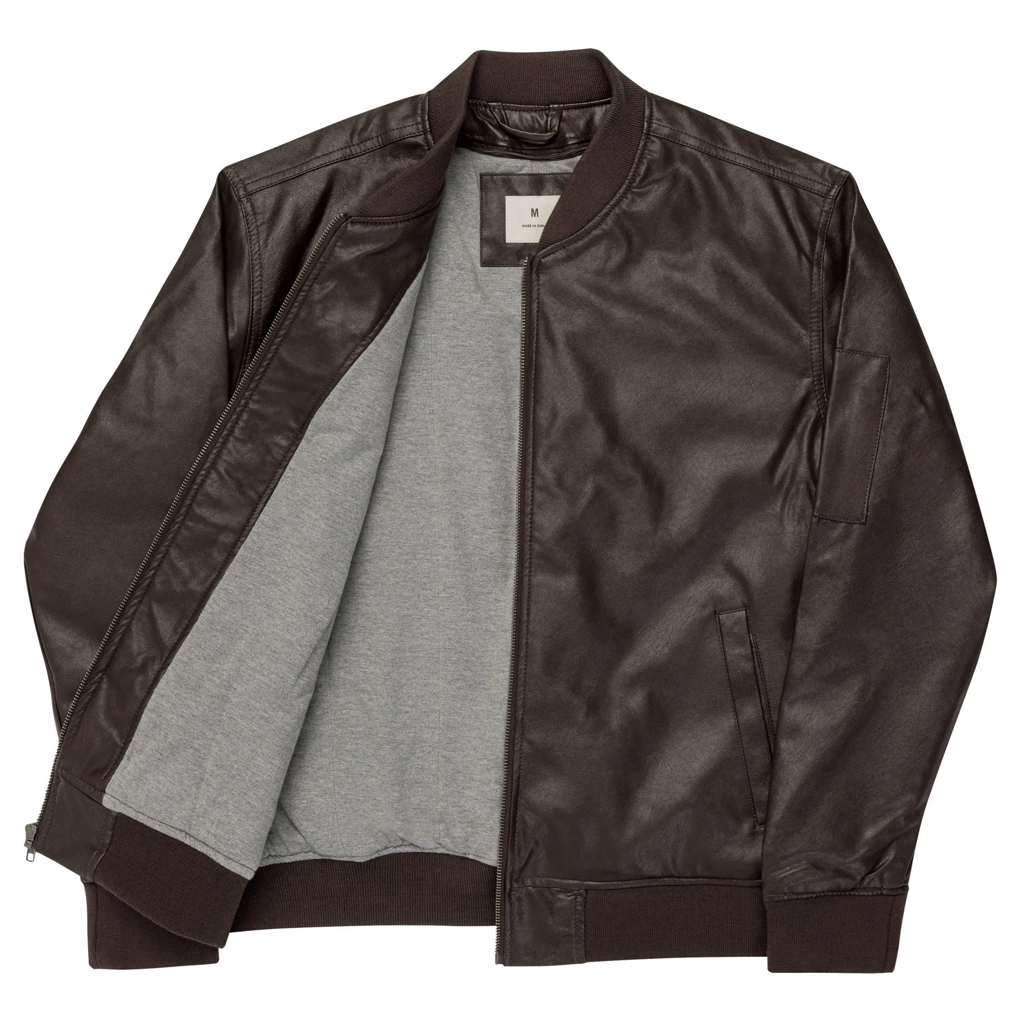 Savage Faux Leather Jacket