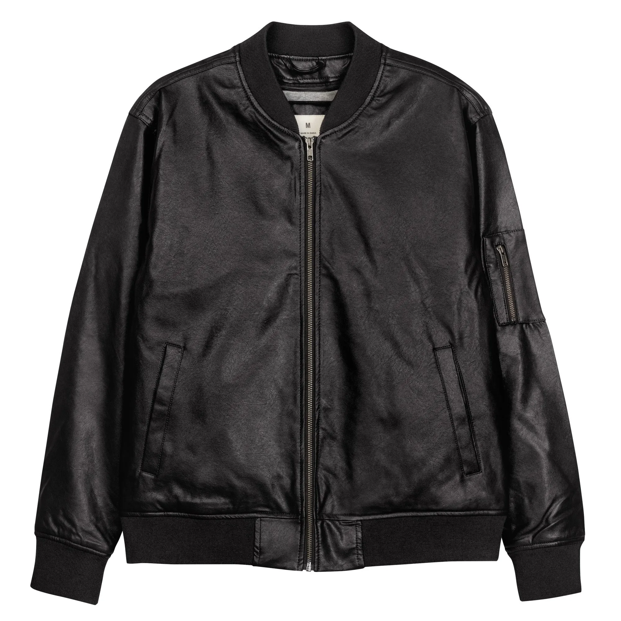 Savage Faux Leather Jacket