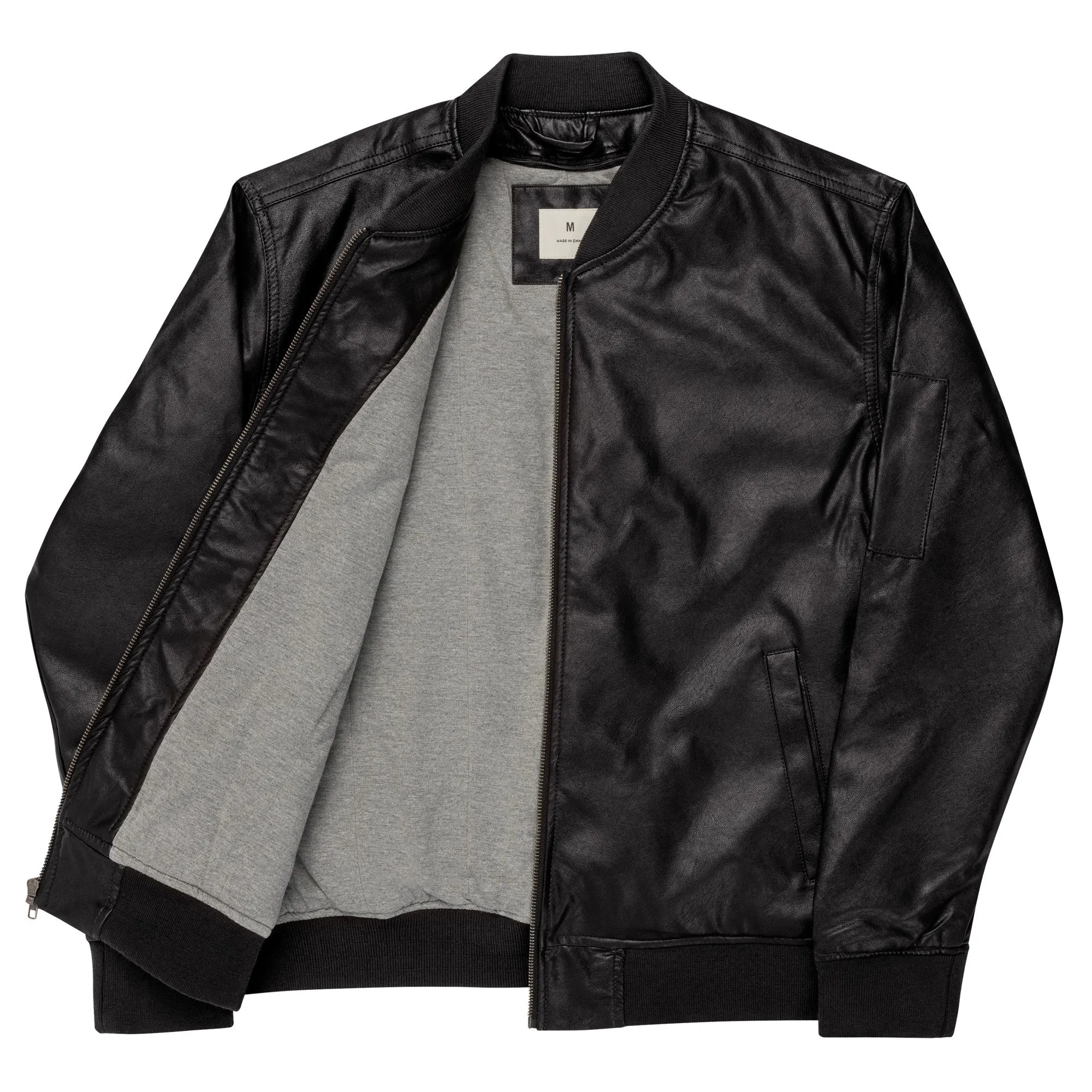 Savage Faux Leather Jacket