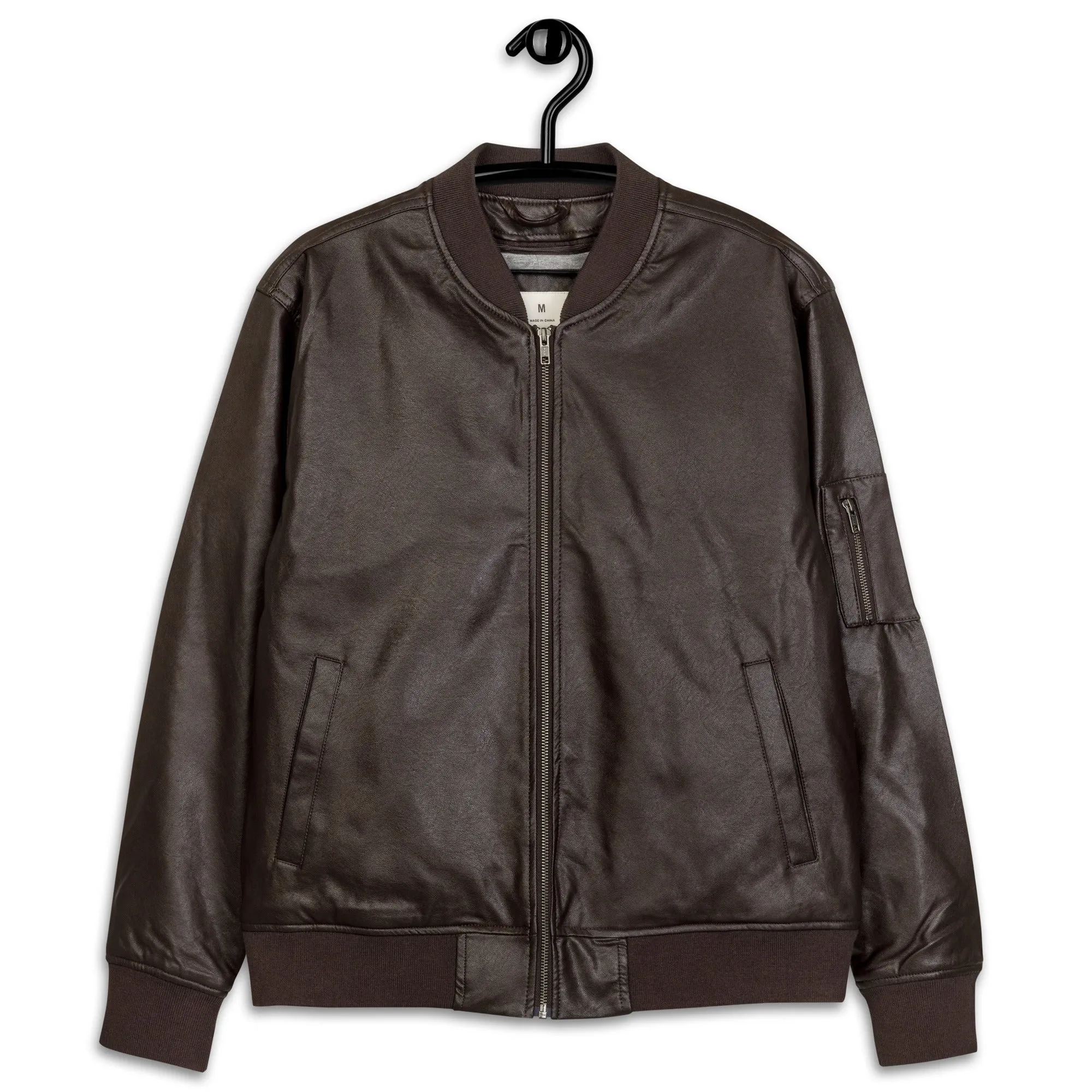 Savage Faux Leather Jacket