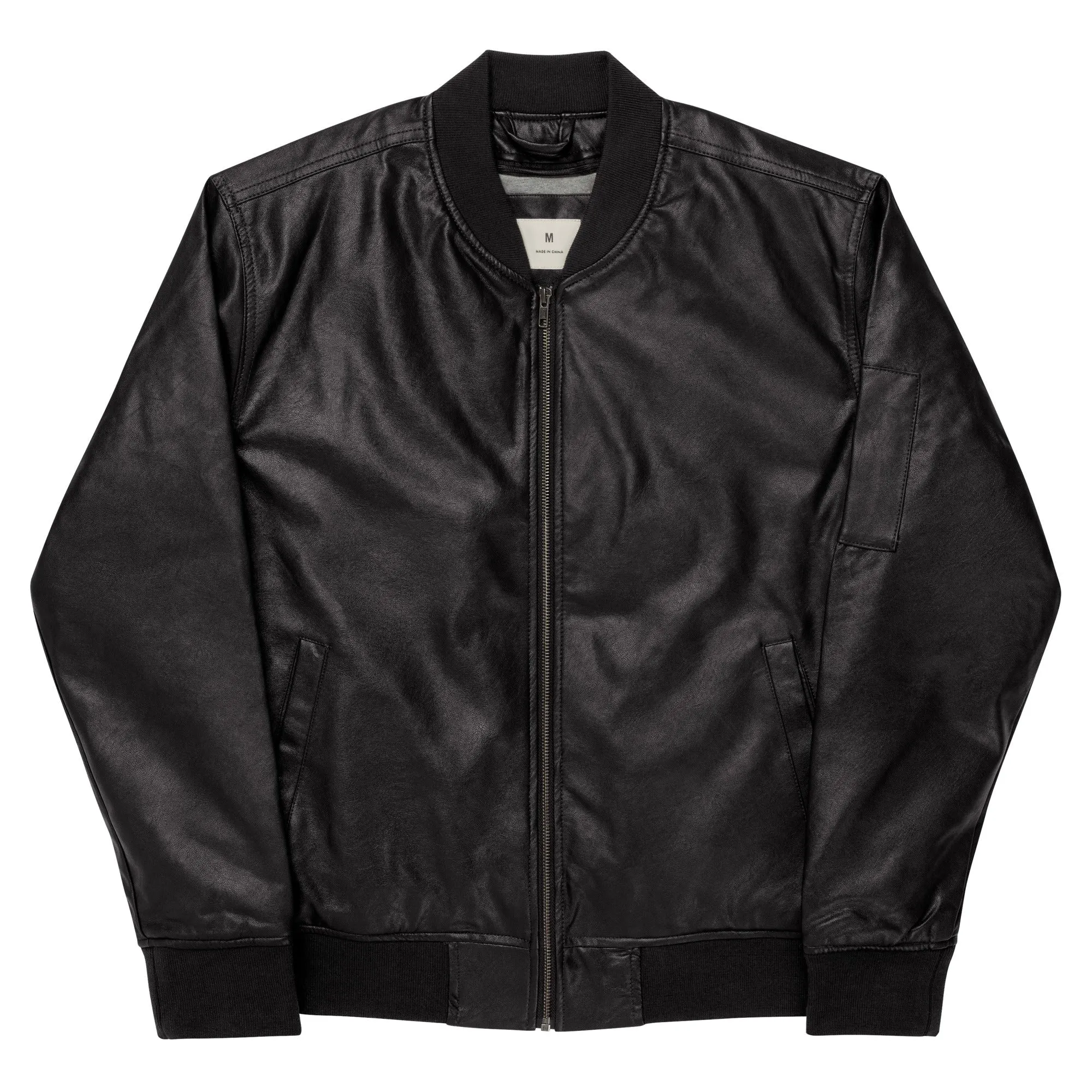 Savage Faux Leather Jacket