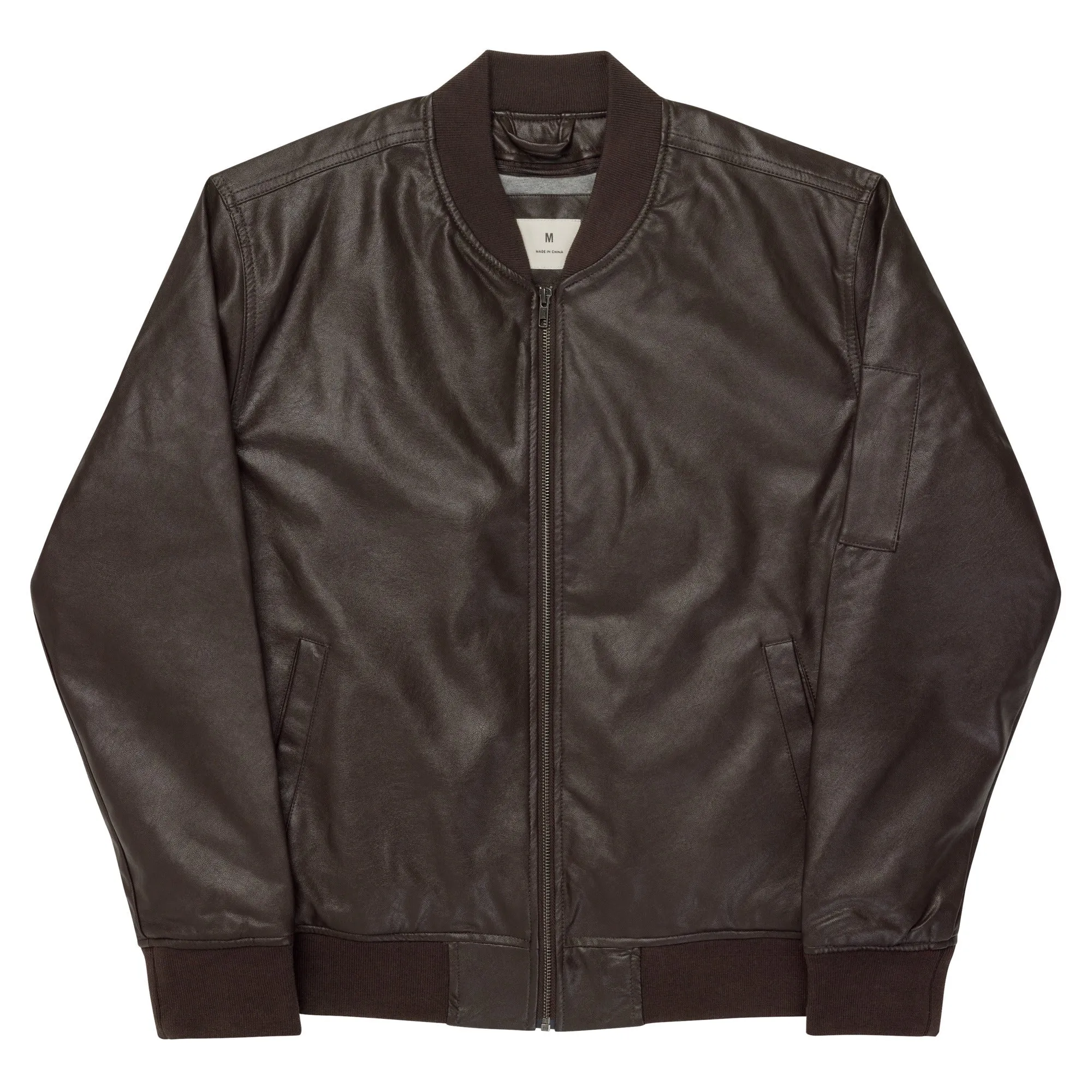 Savage Faux Leather Jacket