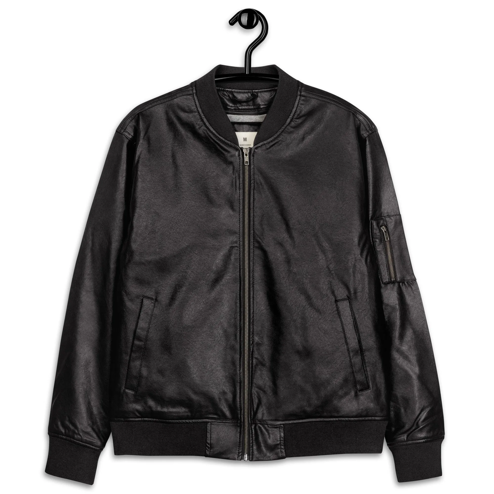 Savage Faux Leather Jacket