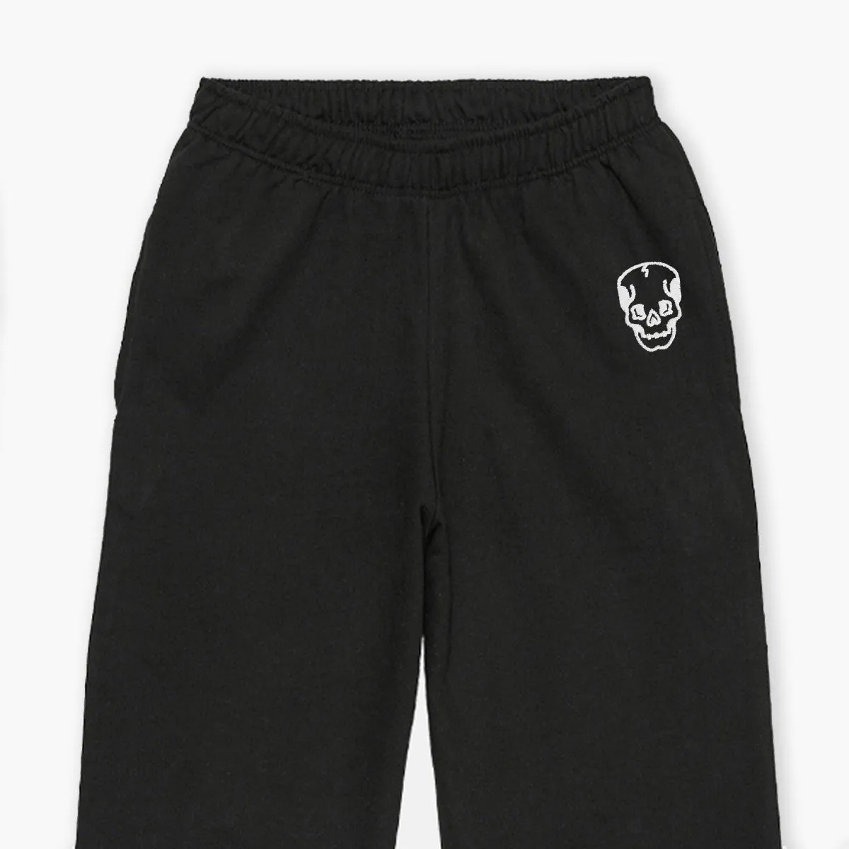 Skull Embroidered Joggers (Unisex)