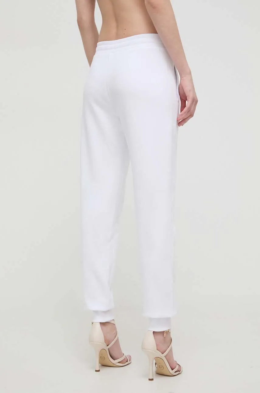 Versace Jeans Couture White Logo Joggers – Minimal Meets Iconic-